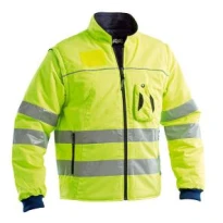 Chaqueta de trabajo Alta Visibilidad Multibolsillos con mangas desmontables P&P Loyal GGXB5 214 2