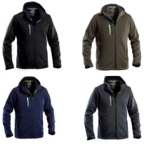 Chaqueta de trabajo Multibolsillos Softshell Impermeable con Capucha P&P Loyal GGXD3 300
