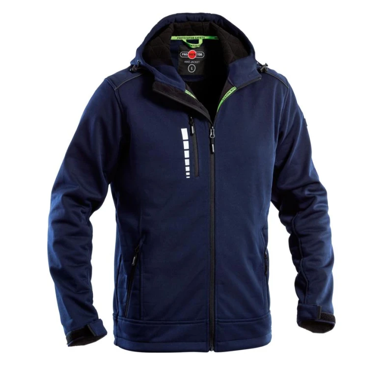 Chaqueta de trabajo Multibolsillos Softshell Impermeable con Capucha P&P Loyal GGXD3 300