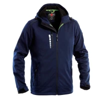 Chaqueta de trabajo Multibolsillos Softshell Impermeable con Capucha P&P Loyal GGXD3 300