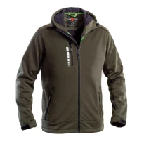 Chaqueta de trabajo Multibolsillos Softshell Impermeable con Capucha P&P Loyal GGXD3 300