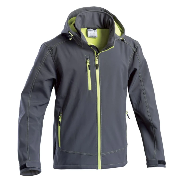 Chaqueta de trabajo Multibolsillos Softshell Impermeable con Capucha Norton P&P Loyal GGXEV 417