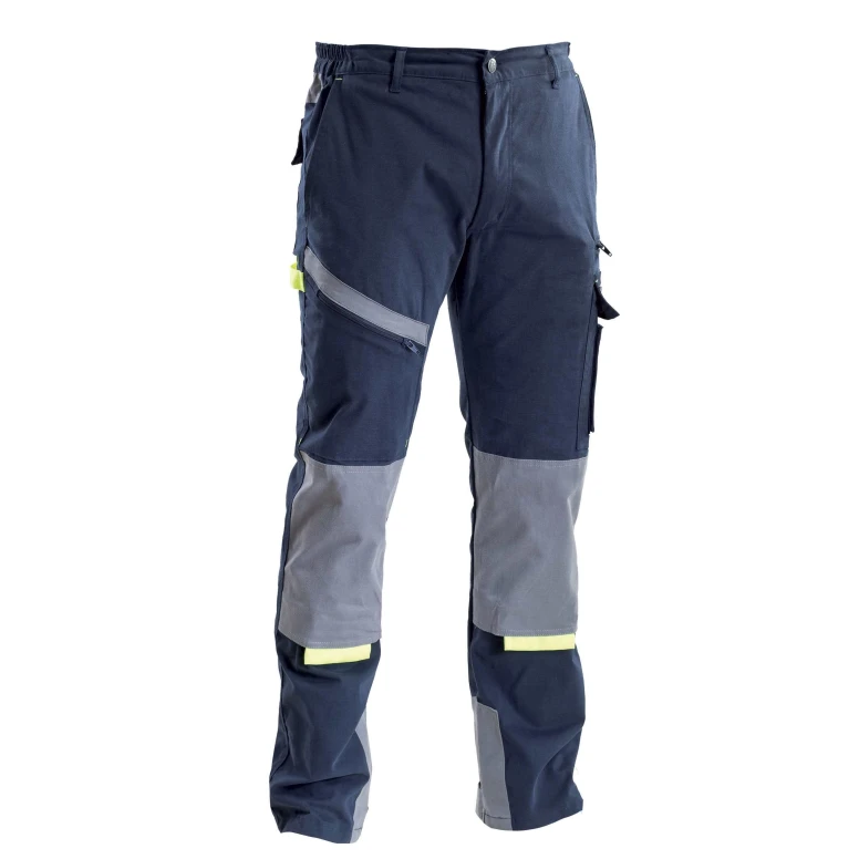 Pantalón de trabajo Multibolsillos Powerful stretch P&P Loyal PWF02 536