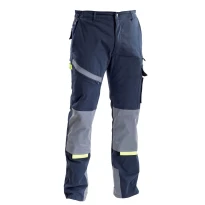 Pantalón de trabajo Multibolsillos Powerful stretch P&P Loyal PWF02 536