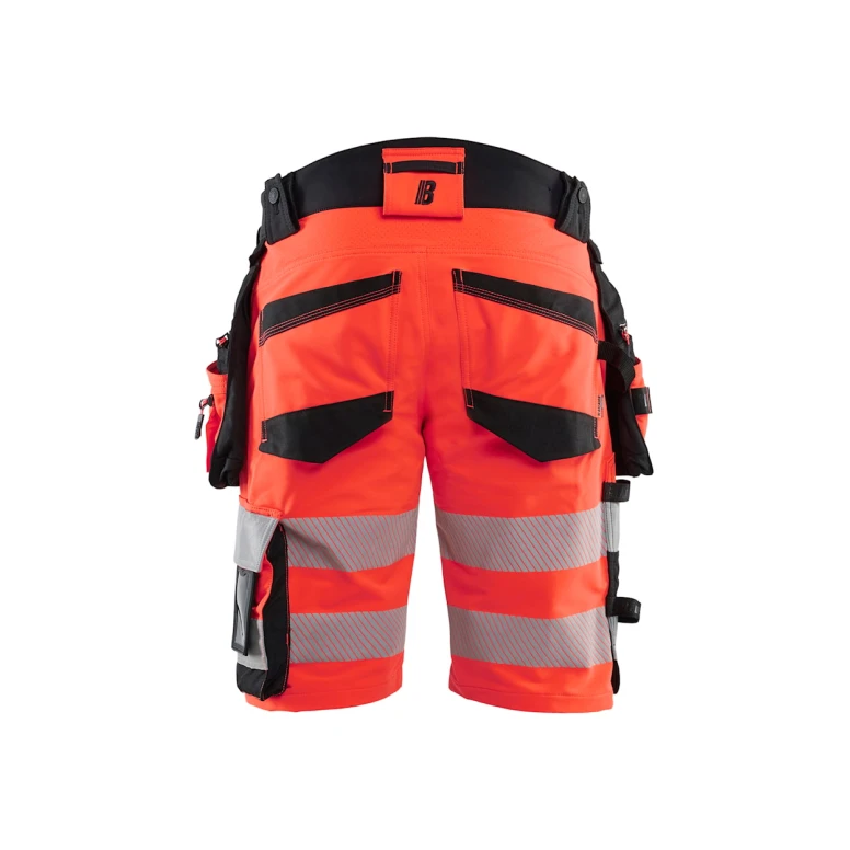 Bermuda de trabajo Alta Visibilidad Multibolsillos Stretch Blaklader High VIS stretch 4-VIE 112016485599C50