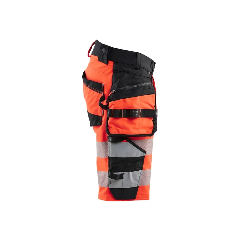 Bermuda de trabajo Alta Visibilidad Multibolsillos Stretch Blaklader High VIS stretch 4-VIE 112016485599C50