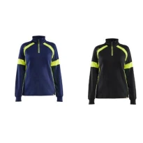 Sudadera de trabajo Blaklader 100% Algodón cremallera media Mujer 356611588933M