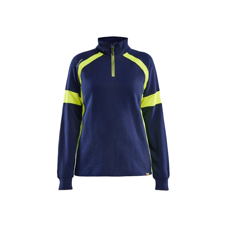 Sudadera de trabajo Blaklader 100% Algodón cremallera media Mujer 356611588933M
