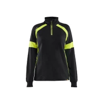 Sudadera de trabajo Blaklader 100% Algodón cremallera media Mujer 356611588933M