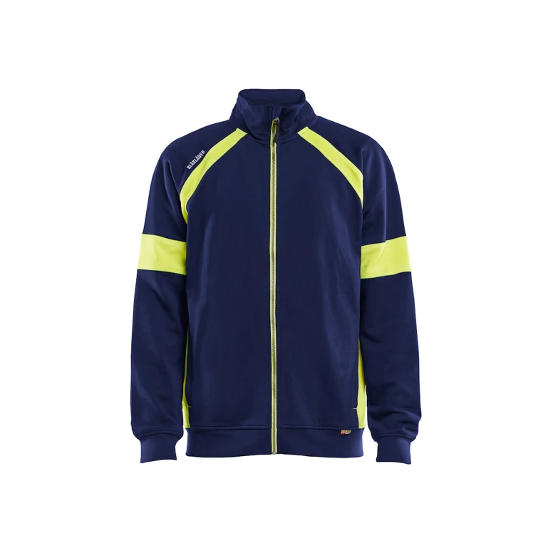 Sudadera de trabajo Blaklader 100% Algodón cremallera completa 356711588933L