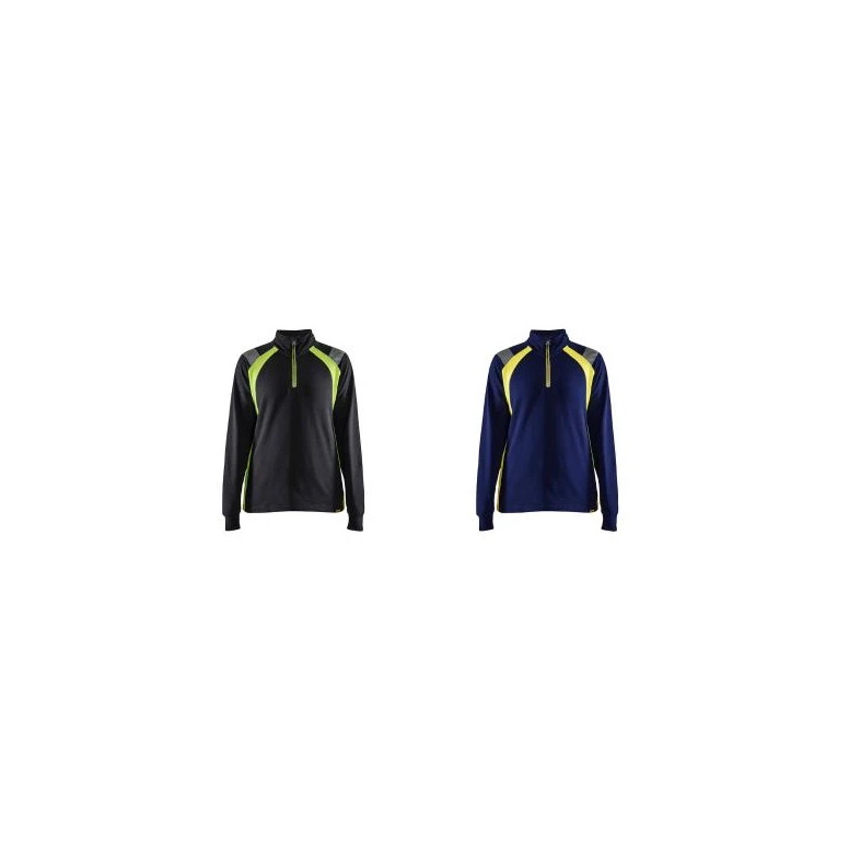 Sudadera de trabajo Blaklader 100% Algodón cremallera media Mujer 340311588933L