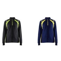 Sudadera de trabajo Blaklader 100% Algodón cremallera media Mujer 340311588933L