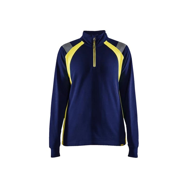 Sudadera de trabajo Blaklader 100% Algodón cremallera media Mujer 340311588933L