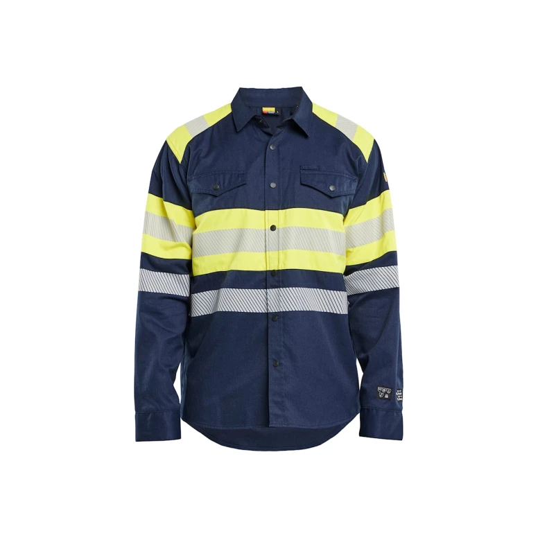 Blaklader multinorma ignífugo Alta Visibilidad antiestático 322915178933L camisa de trabajo