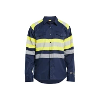 Blaklader multinorma ignífugo Alta Visibilidad antiestático 322915178933L camisa de trabajo