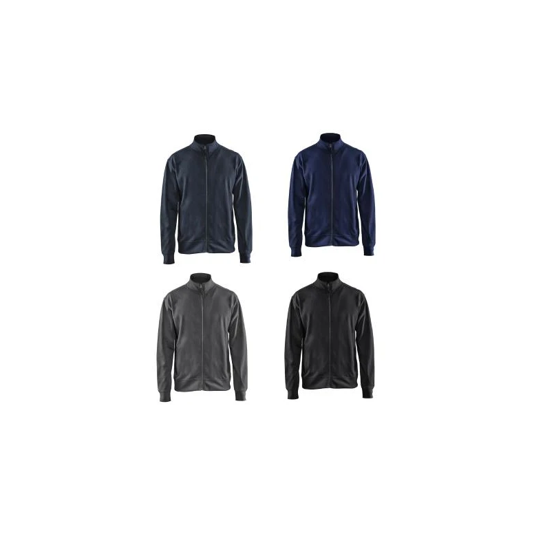 Sudadera de trabajo Blaklader 100% Algodón cremallera completa 337111588600L