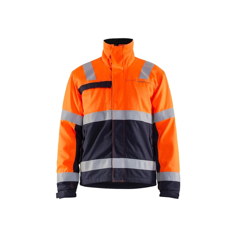 Chaqueta de trabajo Multibolsillos ignífugo Alta Visibilidad Blaklader Multinorma Invernal 4069151353894L