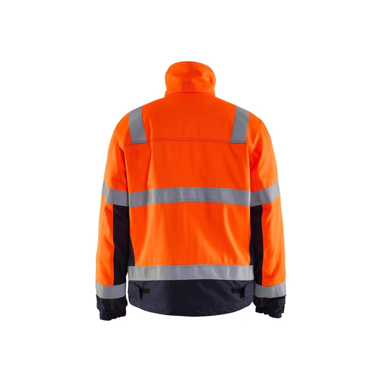 Chaqueta de trabajo Multibolsillos ignífugo Alta Visibilidad Blaklader Multinorma Invernal 4069151353894L