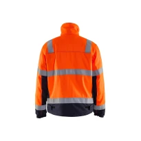 Chaqueta de trabajo Multibolsillos ignífugo Alta Visibilidad Blaklader Multinorma Invernal 4069151353894L