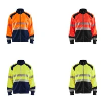 Sudadera de trabajo Blaklader Alta Visibilidad cremallera completa 355825283389L