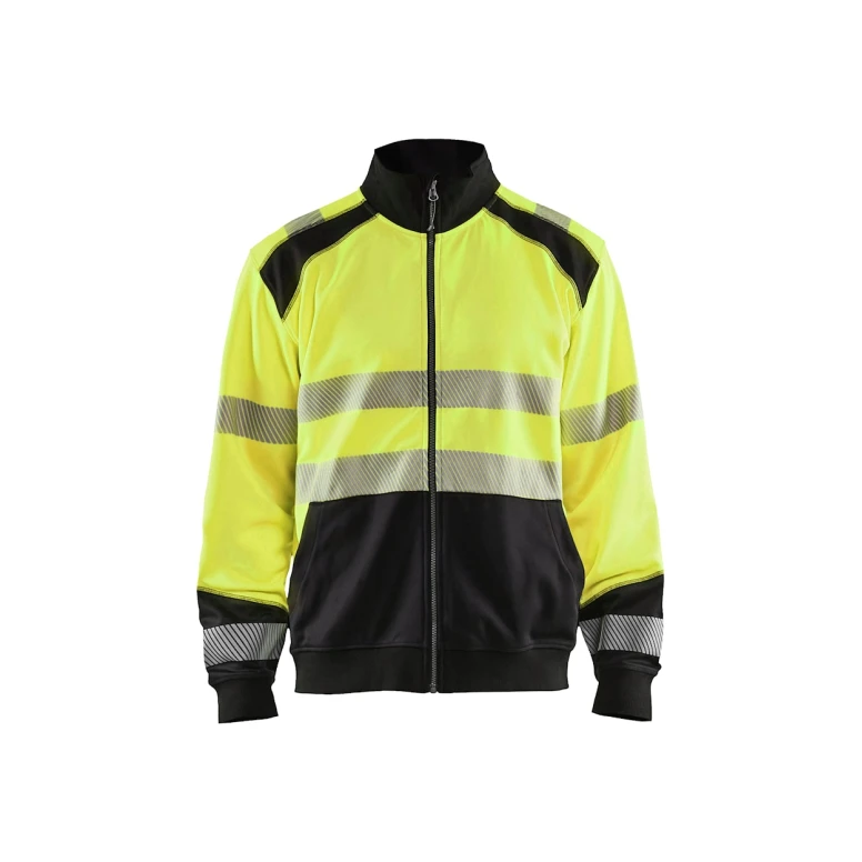 Sudadera de trabajo Blaklader Alta Visibilidad cremallera completa 355825283389L