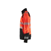 Sudadera de trabajo Blaklader Alta Visibilidad cremallera completa 355825283389L