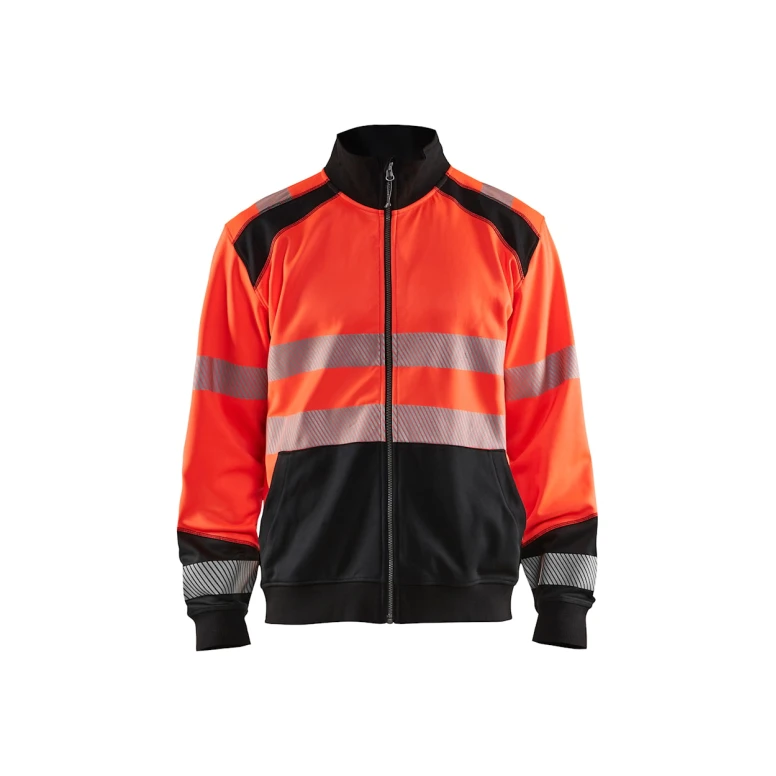 Sudadera de trabajo Blaklader Alta Visibilidad cremallera completa 355825283389L