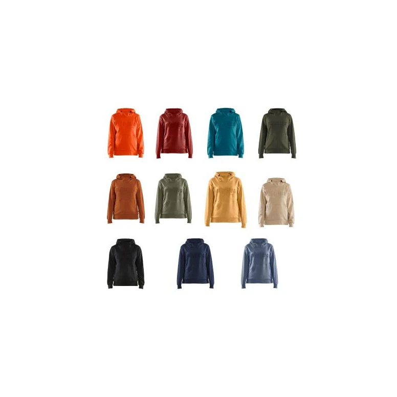 Sudadera de trabajo Blaklader con capucha 100% Algodón Mujer 3D 356011582509M