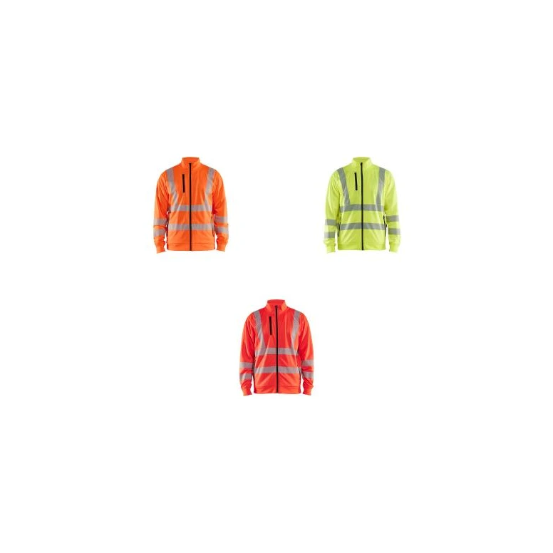 Sudadera de trabajo cremallera completa Blaklader Alta Visibilidad 356325383300L