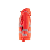 Sudadera de trabajo cremallera completa Blaklader Alta Visibilidad con capucha 356525383300L