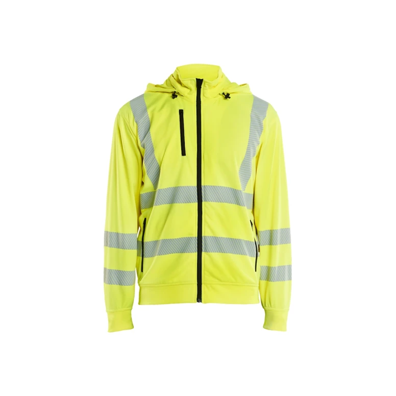 Sudadera de trabajo cremallera completa Blaklader Alta Visibilidad con capucha 357325383300L