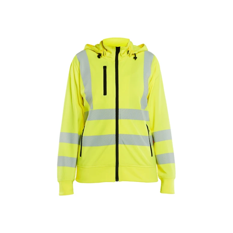 Sudadera de trabajo cremallera completa Blaklader Alta Visibilidad con capucha Mujer 357425383300M