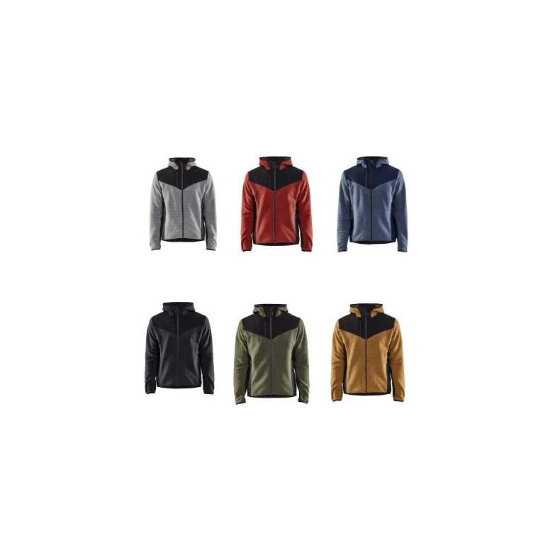 Chaqueta de trabajo Blaklader de punto con Softshell Stretch con capucha 594025363799L