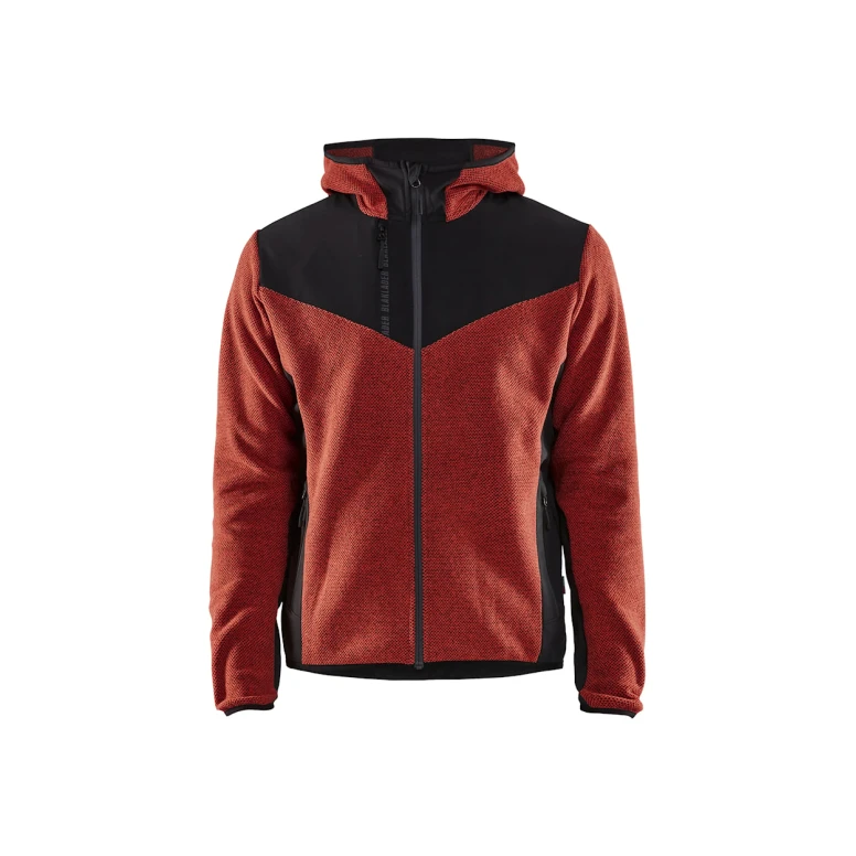 Chaqueta de trabajo Blaklader de punto con Softshell Stretch con capucha 594025363799L