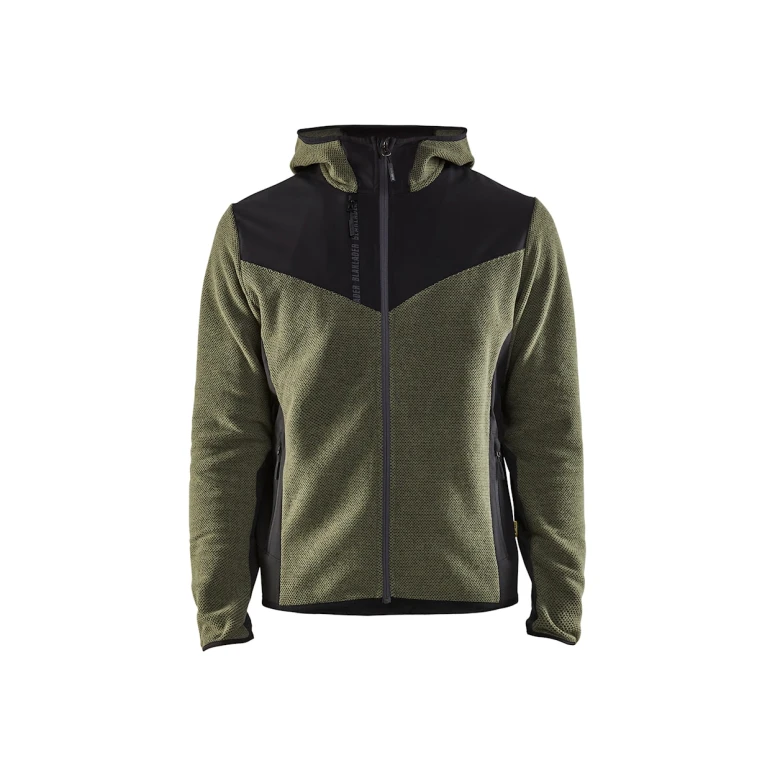 Chaqueta de trabajo Blaklader de punto con Softshell Stretch con capucha 594025363799L