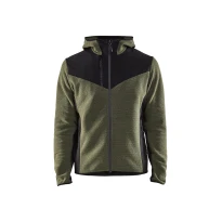 Chaqueta de trabajo Blaklader de punto con Softshell Stretch con capucha 594025363799L