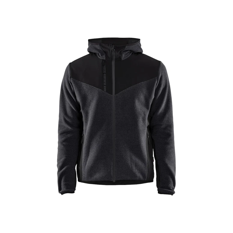 Chaqueta de trabajo Blaklader de punto con Softshell Stretch con capucha 594025363799L