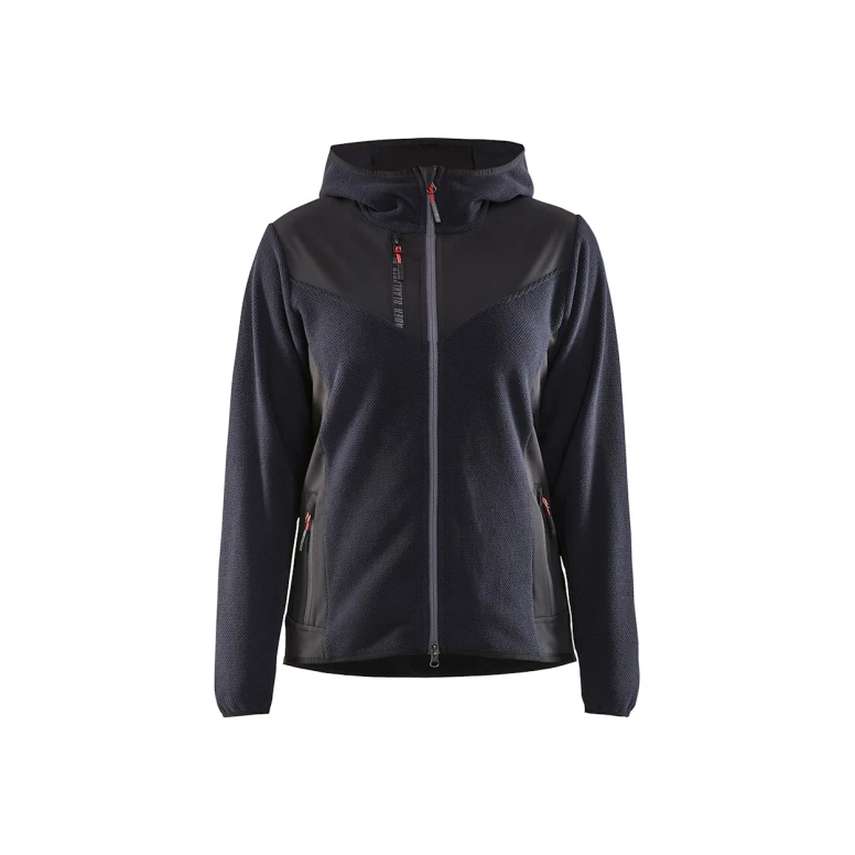 Chaqueta de trabajo Blaklader de punto con Softshell Stretch Mujer con capucha 594125365999M