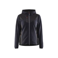 Chaqueta de trabajo Blaklader de punto con Softshell Stretch Mujer con capucha 594125365999M