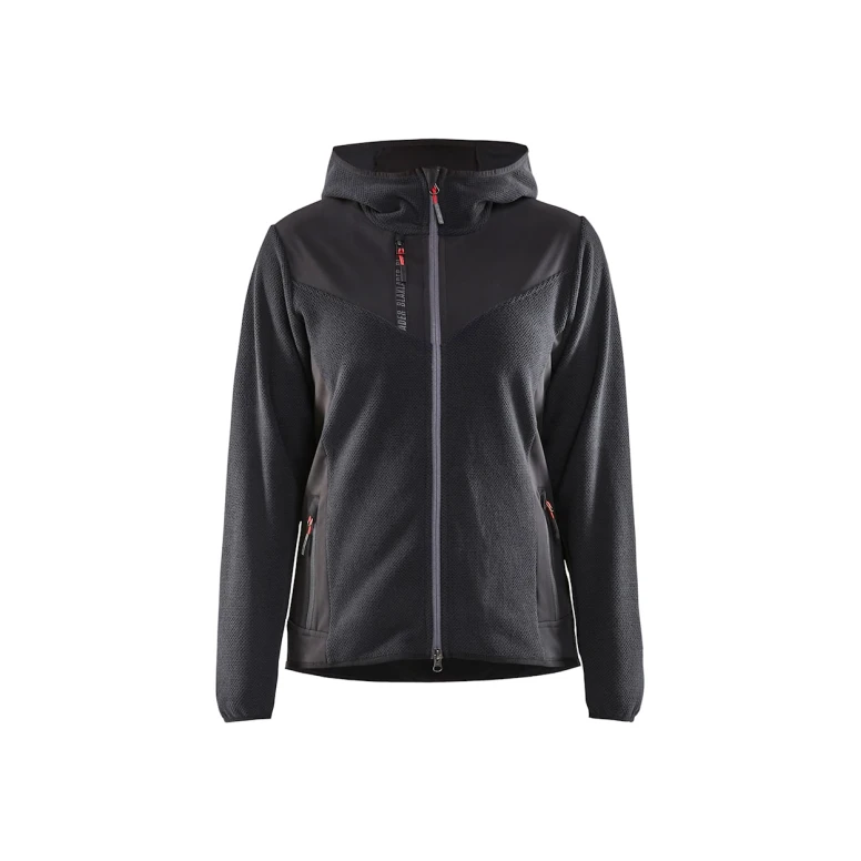 Chaqueta de trabajo Blaklader de punto con Softshell Stretch Mujer con capucha 594125365999M