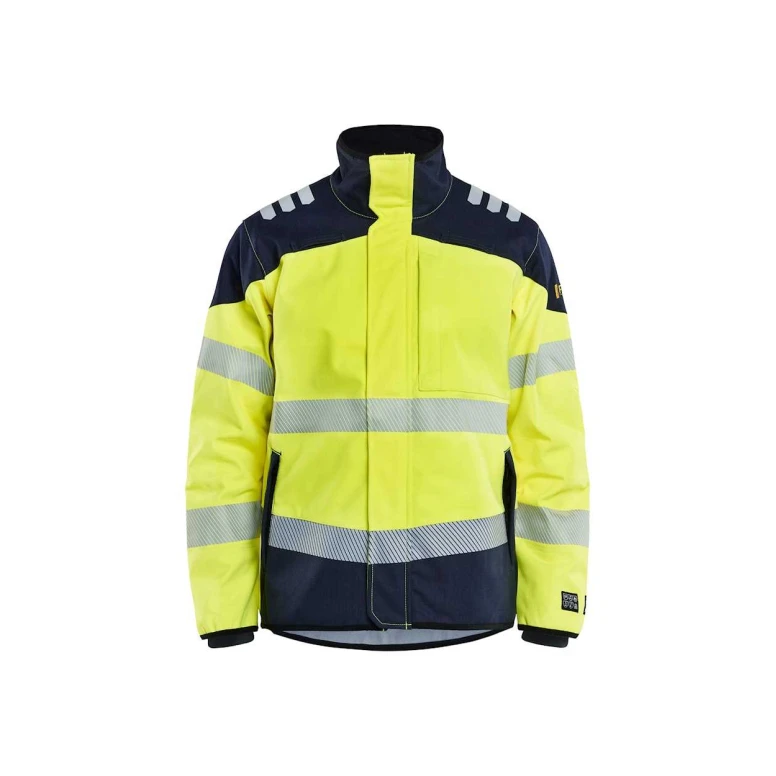 Chaqueta de trabajo Alta Visibilidad Multibolsillos Softshell sin metal Multinorma Blaklader 494815603389L