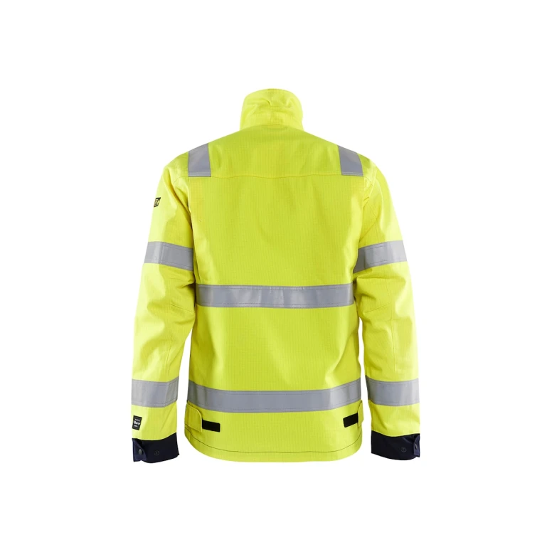 Chaqueta de trabajo ignífugo antiestático Multibolsillos Alta Visibilidad Multinorma Blaklader 4087151433894L