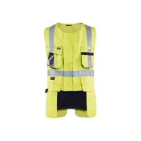 Chaleco de trabajo Alta Visibilidad Multibolsillos Blaklader cremallera completa ignífugo antiestático Artesano 307815143300L