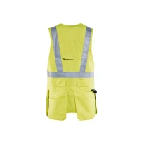 Chaleco de trabajo Alta Visibilidad Multibolsillos Blaklader cremallera completa ignífugo antiestático Artesano 307815143300L