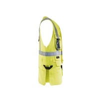 Chaleco de trabajo Alta Visibilidad Multibolsillos Blaklader cremallera completa ignífugo antiestático Artesano 307815143300L