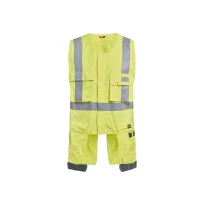 Chaleco de trabajo Alta Visibilidad Multibolsillos Blaklader cremallera completa ignífugo antiestático Ajustado 308915123300L