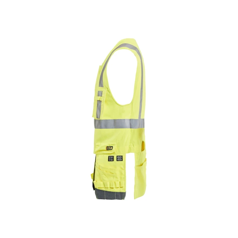 Chaleco de trabajo Alta Visibilidad Multibolsillos Blaklader cremallera completa ignífugo antiestático Ajustado 308915123300L