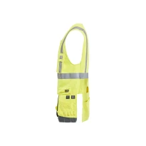 Chaleco de trabajo Alta Visibilidad Multibolsillos Blaklader cremallera completa ignífugo antiestático Ajustado 308915123300L