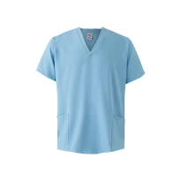 Blusa sanitaria en microfibra de trabajo Velilla 535207