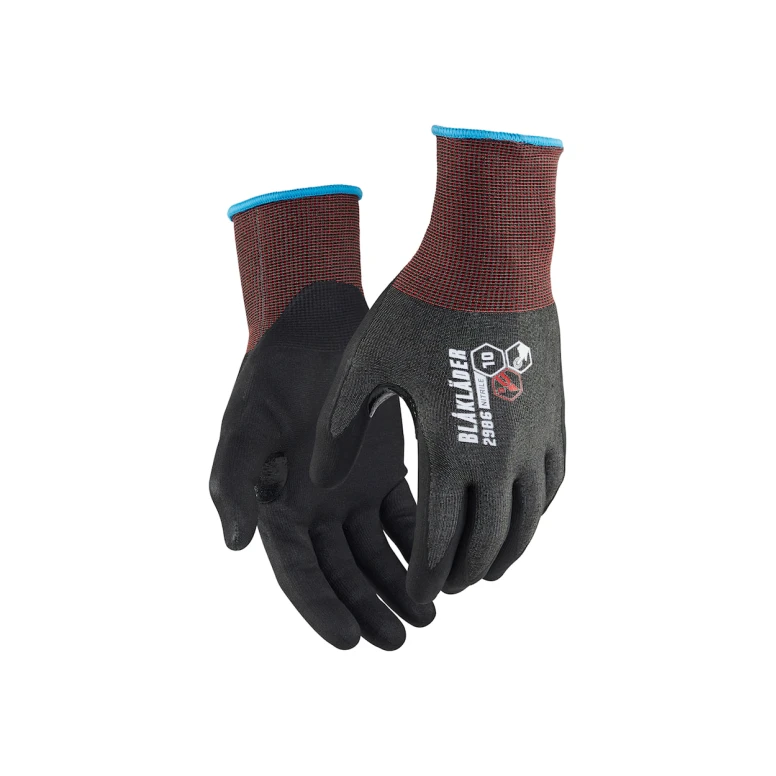 Guantes de trabajo Blaklader anticorte nivel D con recubrimiento de nitrilo 29861409990010